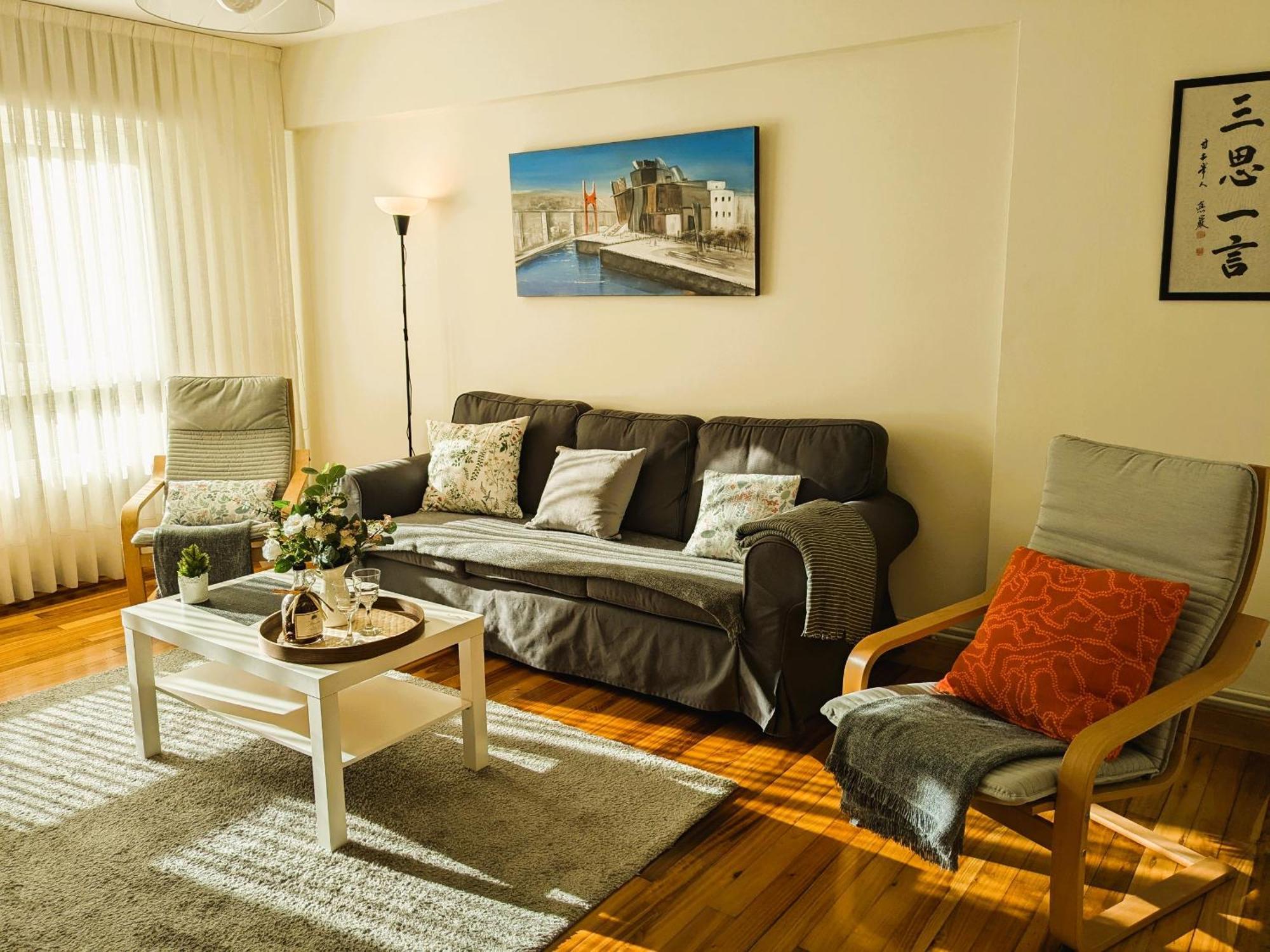 Apartamento Portugalete Gran Bilbao 3 Dormitorios - 3 Bedrooms Kültér fotó